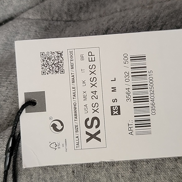 🍁🆕️Zara XS Polkadot Peplum Blouse - Picture 9 of 10